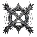 Bind Rune tattoo design idea