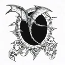 pteranodon tattoo design idea