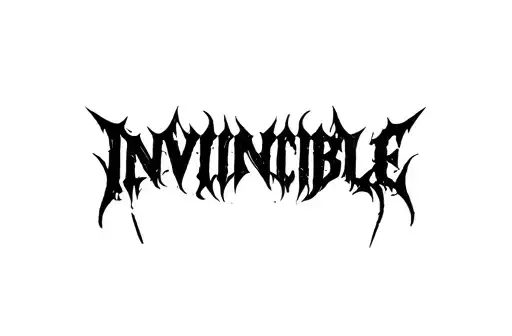"Invincible " tattoo design idea