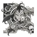 4 Elements Avatar The Last Airbender tattoo design idea