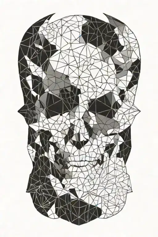 what is a man to do when god remains silent, but the devil always answers tattoo design idea