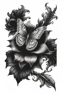 Design a tattoo with a dark design to cover the tattoo tattoo design idea