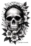 be curious not judgemental tattoo design idea