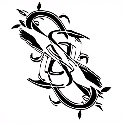 secret tattoo with hidden A minimalist tattoo for temporary tattoo  tattoo design idea