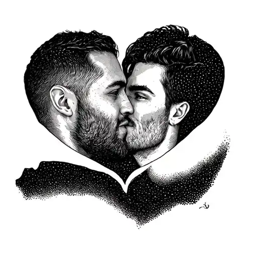 "My husband <3" Love tattoo design idea