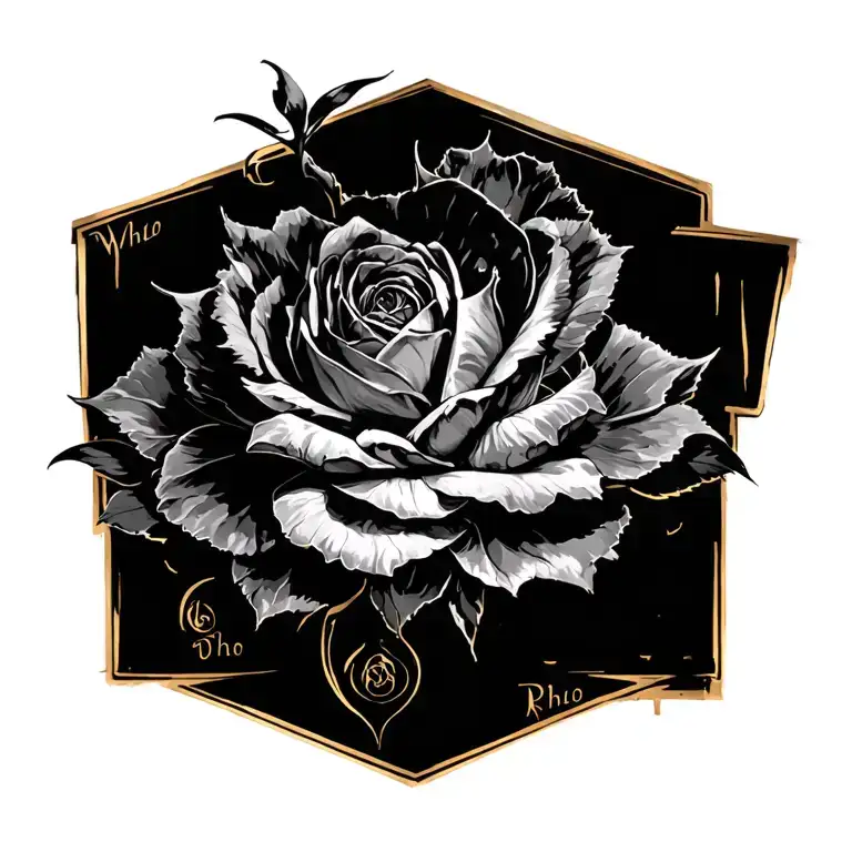 Who Rho tattoo design idea