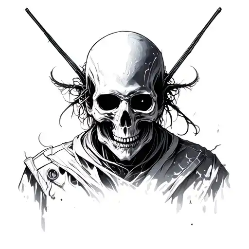 Death Stranding tattoo design idea