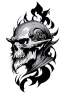 Elder Scrolls tattoo design idea