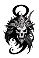 Elder Scrolls tattoo design idea