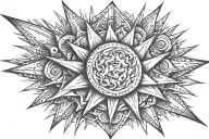 spikes going tattoo design idea