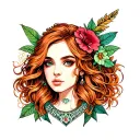 ginger holley tattoo design idea