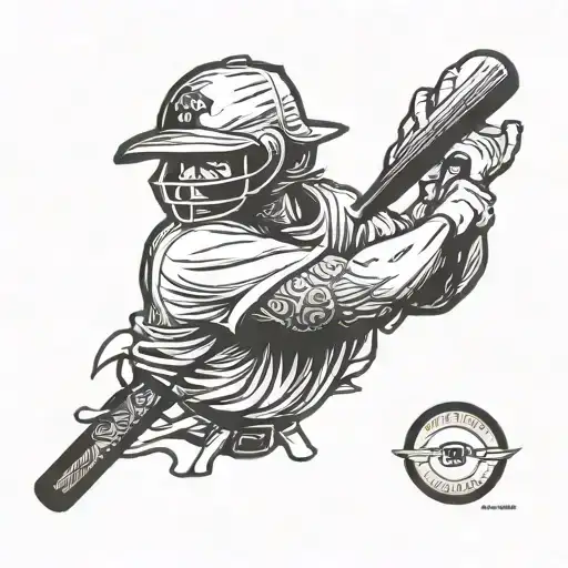 baseball, teaching, Iowa hawkeyes tattoo design idea