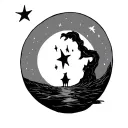 Little Dipper tattoo design idea