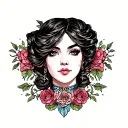 sissy collar tattoo design idea