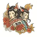 couple tattoos tattoo design idea