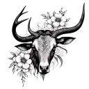 taurus and virgo tattoo design idea