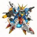 gundam tattoo design idea