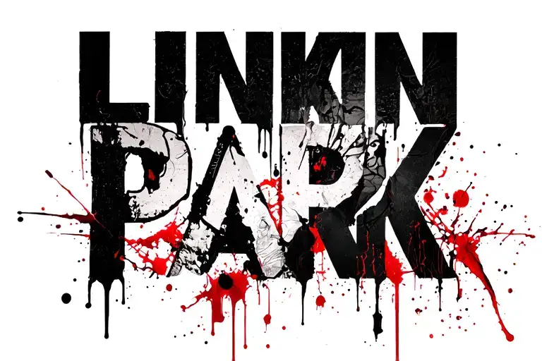 linkin park logo tattoo design idea