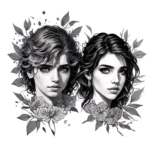 Dakota and Drew tattoo design idea