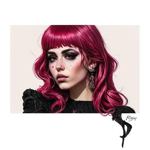 sissy femboy slut tattoo design idea