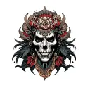 Belial tattoo design idea