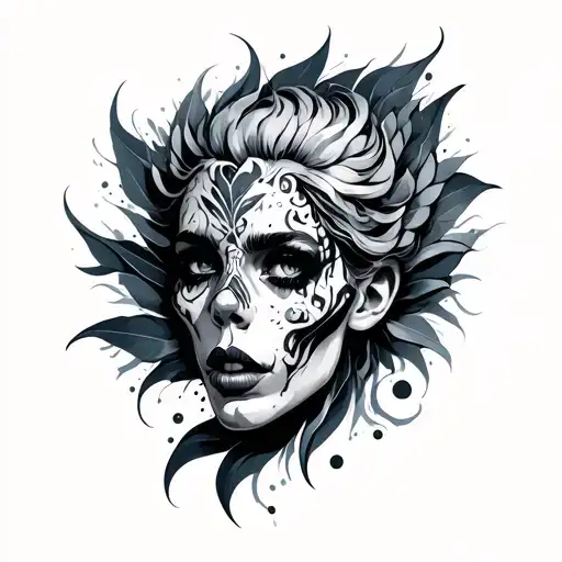 freeze tattoo design idea