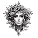 Versace tattoo design idea