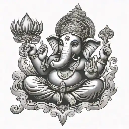 man ganpati rudra avatar do tattoo design idea