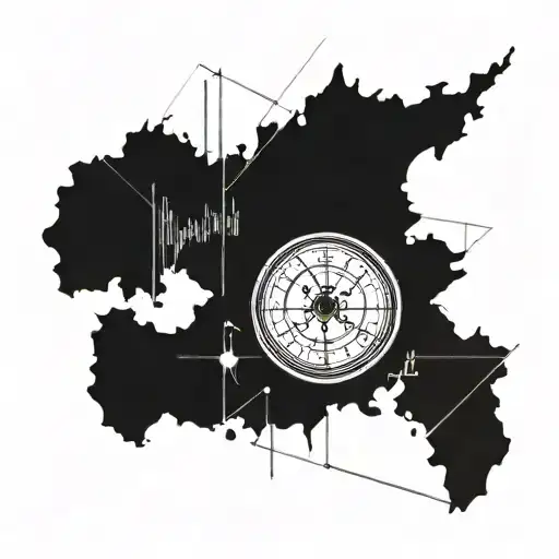 Incorporate stock market charts and graphs into a dynamic sleeve tattoo design tattoo design idea