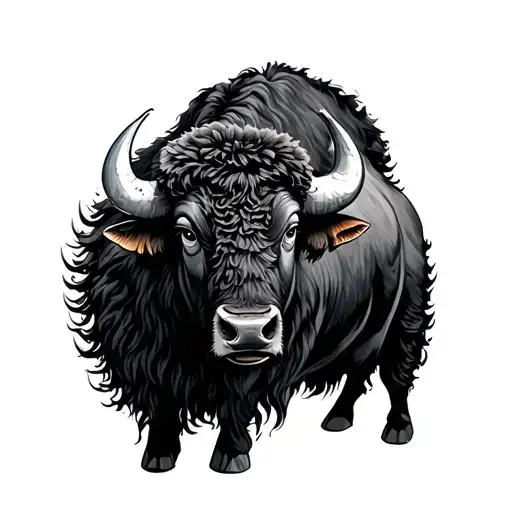 Buffalo Storm tattoo design idea