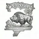 Arkansas tattoo design idea
