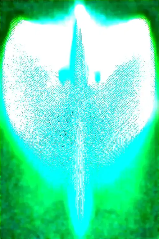 angel wings behind a sword, with a v2 harley engine in the middle tattoo design idea