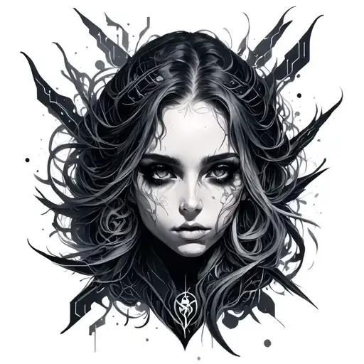 Cybersiglism tattoo design idea