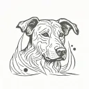 dog memorial tattoo tattoo design idea