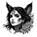 Rani tattoo design idea