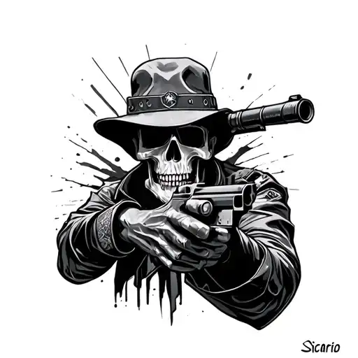 Sicario tattoo design idea