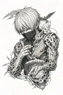 Ken Kaneki tattoo design idea