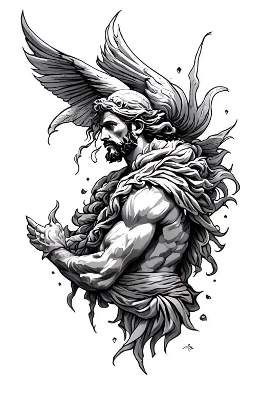 Odysseus tattoo design idea