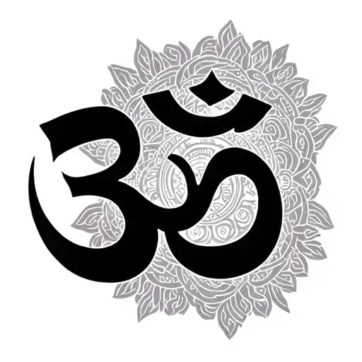 Om Mani Padme Hum tattoo design idea