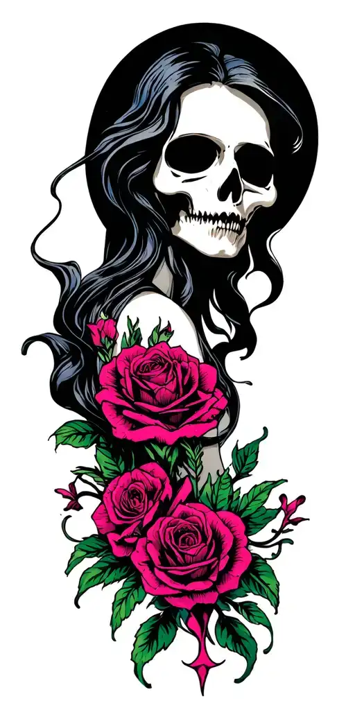 Slime black sabbath electric funeral tattoo design idea