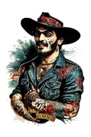 Gang London 1800s Street tattoo design idea