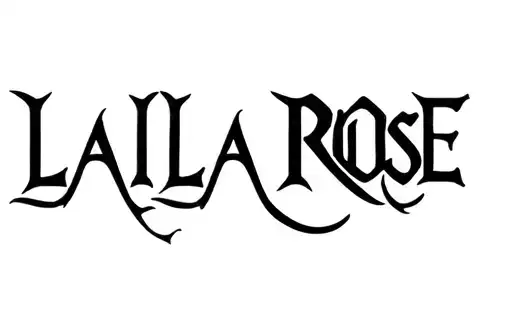 "Laila Rose" tattoo design idea
