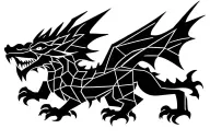 welsh dragon tattoo design idea