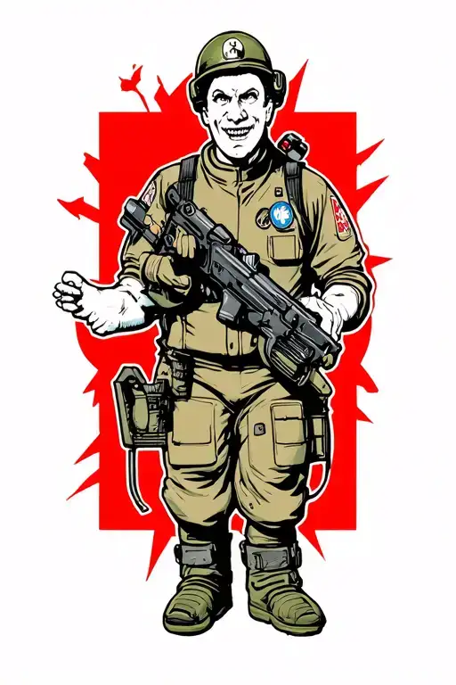 ghostbusters tattoo design idea