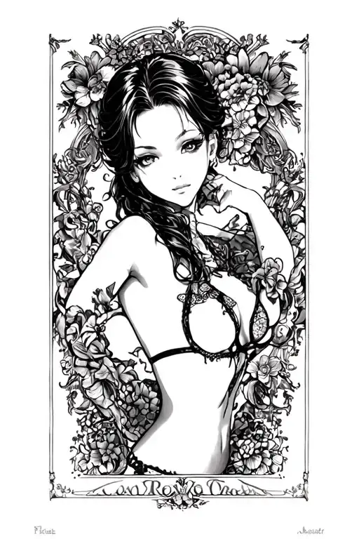 "male in female clothing" "prostitute" "arroused" "string thong" tattoo design idea