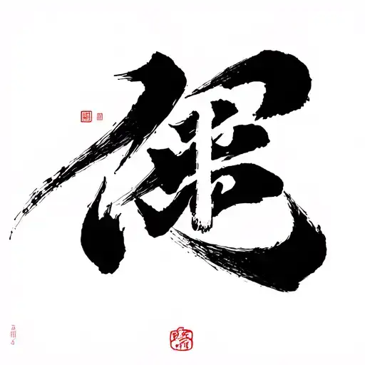 Kaizen Kanji tattoo design idea