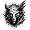 Bindrune with brushstrokes of Gebo, Sowilo and eihwaz tattoo design idea