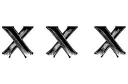"x X x" tattoo design idea
