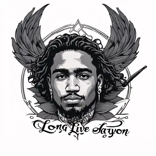 long live dayvon tattoo design idea