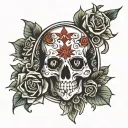 ACES AND EIGHTS  tattoo design idea
